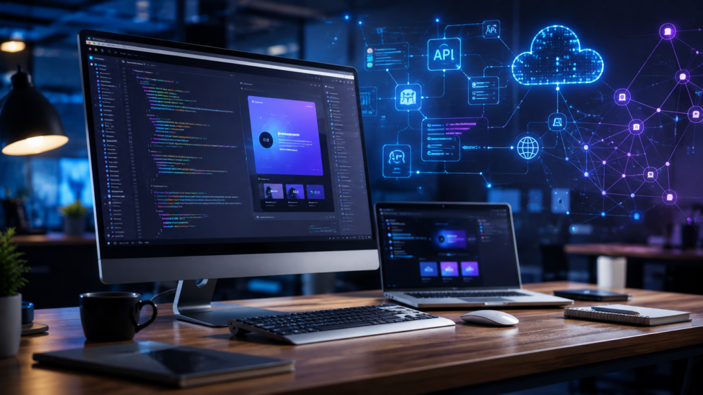 Modern web development and AI technology